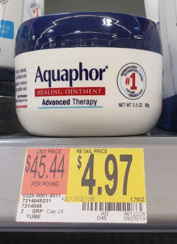 Walmart – Aquaphor Healing Ointment just .97 After Coupon!