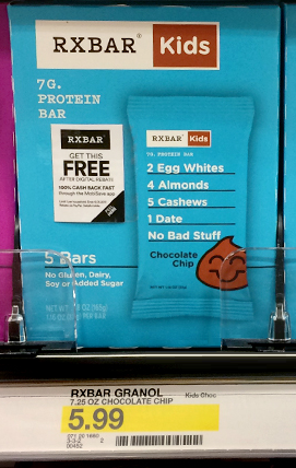 Stack the Savings on RXKids Protein Bars at Target!