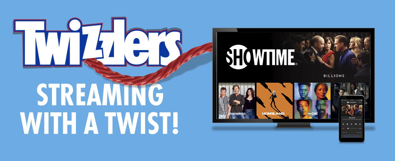 Get a Free Month of Showtime When You Buy 3 Twizzlers!