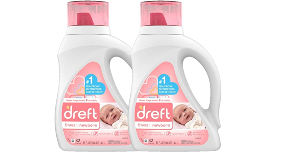 Amazon – 2 Bottles of Dreft Laundry Detergent just .93!