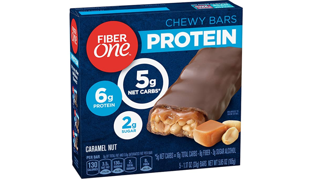 Amazon – Fiber One Protein Caramel Nut Chewy Bars just .79!