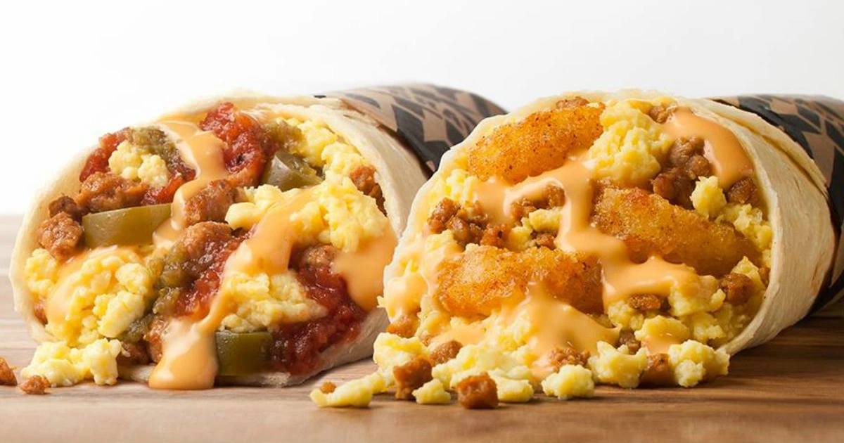 Taco John’s – Free Meat & Potato Breakfast Burrito on Wednesday
