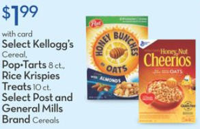Rite Aid – General Mills Cereals just .49 Per Box This Week!