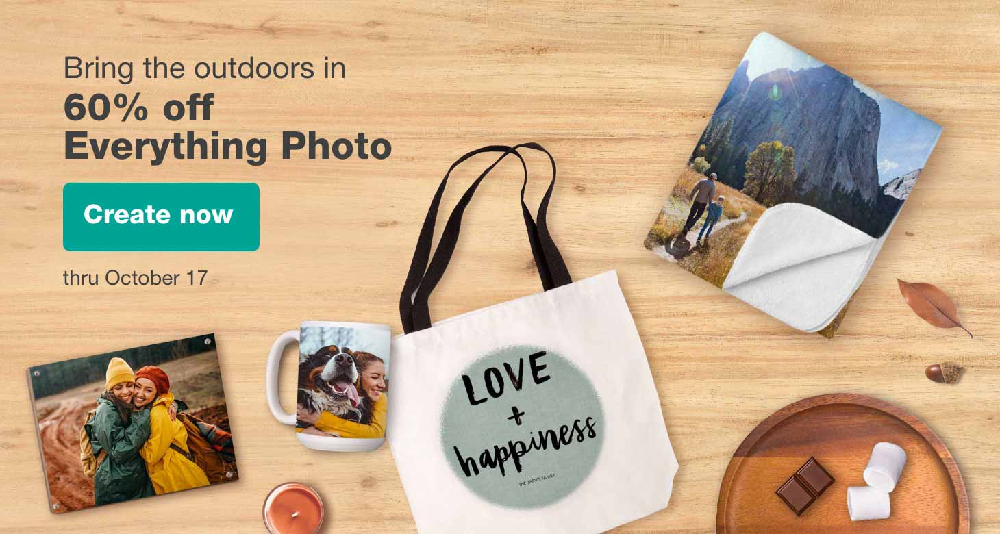 Walgreens Photo – 60% off EVERYTHING Photo – Today Only!