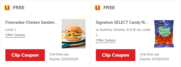 Jewel-Osco – Free Firecracker Chicken Sandwich & Gummi Worms