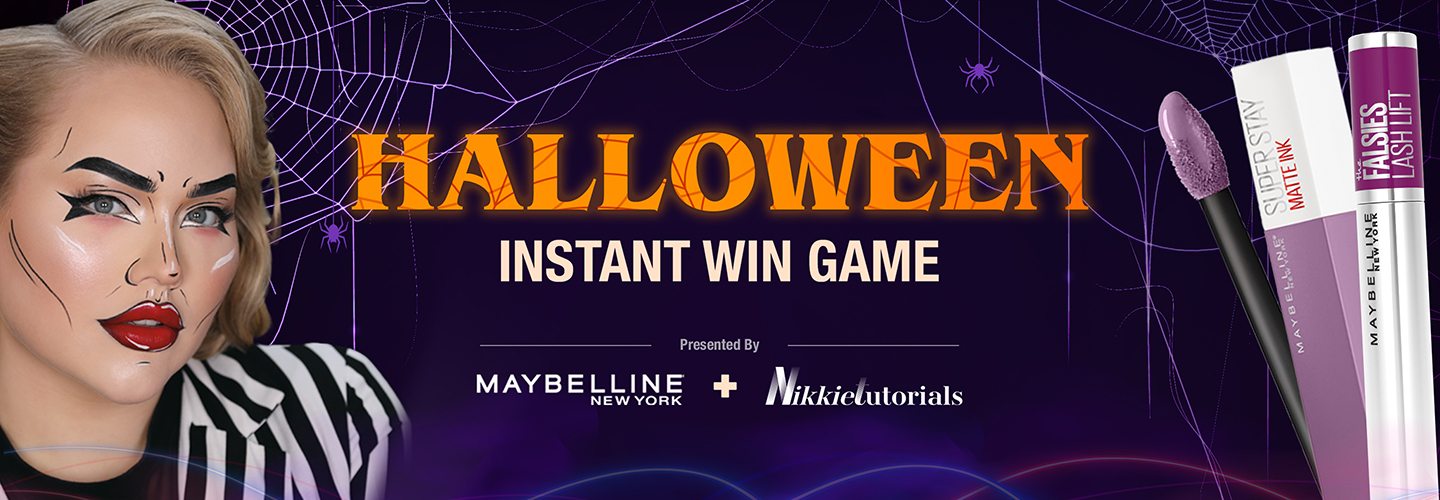 Maybelline Halloween Instant Win Game
