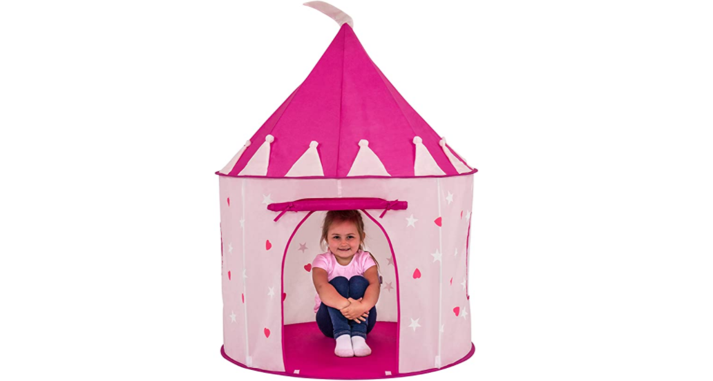 Amazon – Princess Castle Play Tent w/ Glow Stars just .64!