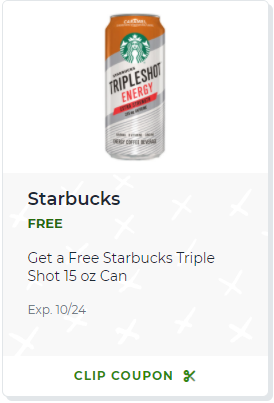 Publix – Free Starbucks Triple Shot