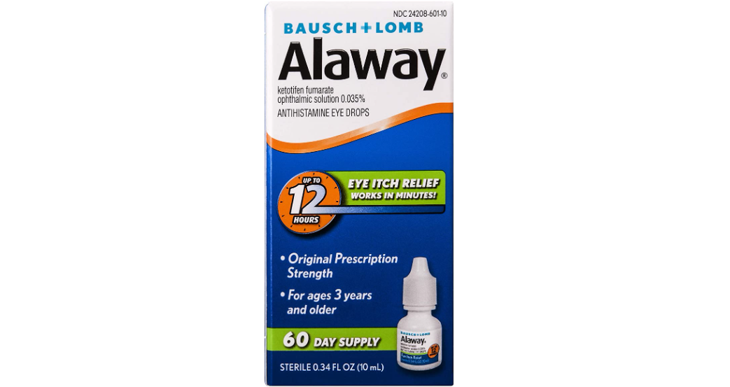 Amazon – Bausch + Lomb Alaway Eye Drops just .37!