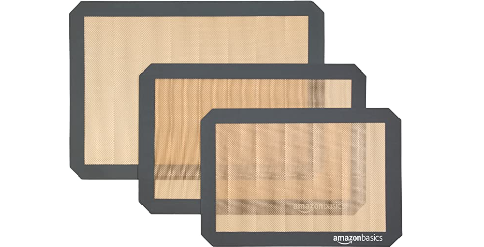 Amazon – 3-Pack AmazonBasics Silicone Baking Mat just .61!
