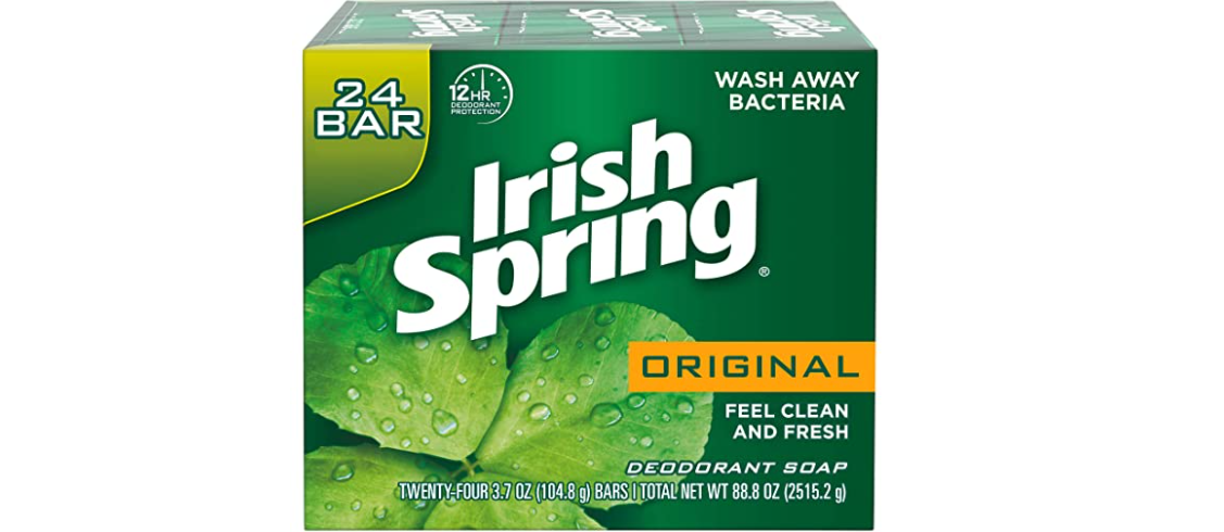Amazon – 24-Bar Irish Spring Men’s Deodorant Soap just .29!