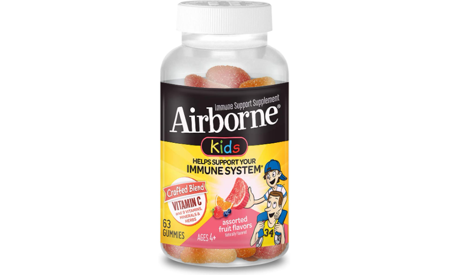 Amazon – Airborne Kids Fruit Flavored Gummies just .39!