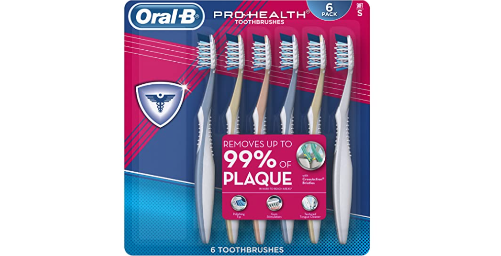 Amazon – 6-Pack of Oral-B Pro-Health Toothbrushes just .14!