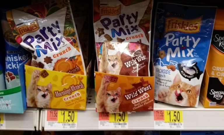Pick up Friskies Cat Treats at Walmart! FamilySavings