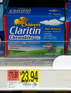 Pick up Children’s Claritin at Walmart!