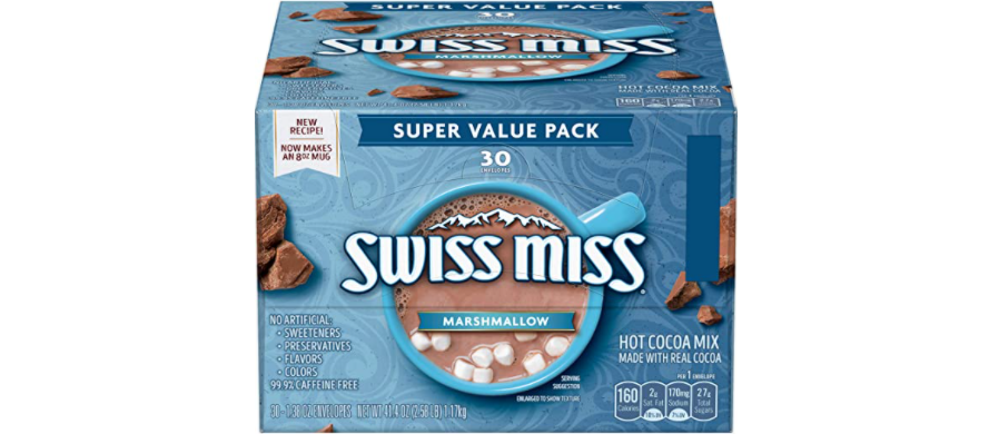 Amazon – 30-ct Swiss Miss Marshmallow Hot Cocoa Mix just .61!