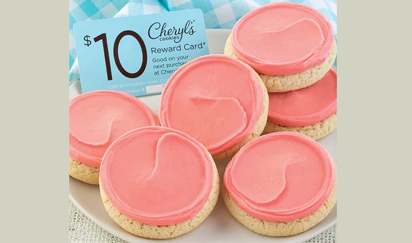 Cheryl’s Buttercream Frosted Strawberry Sugar Cookie Sampler +  Reward Card just .99 Shipped!