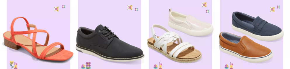 Target.com – BOGO 50% off Shoes for Everyone!