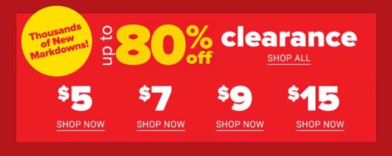 Belk New Markdowns Up To 80 Off Clearance FamilySavings