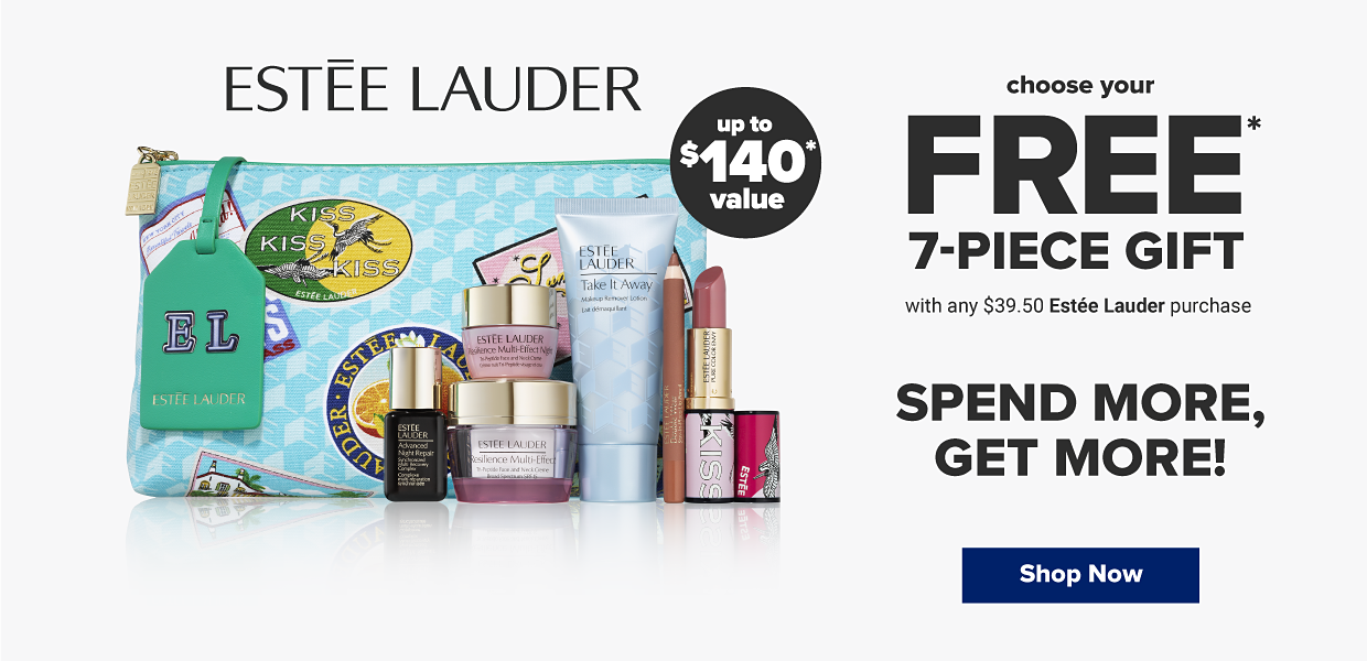 Belk – Spend .50 on Estee Lauder and Get a Free 7-Piece Gift!