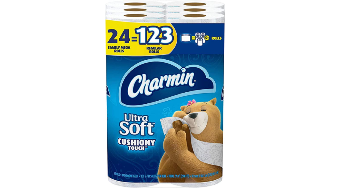 Amazon – 24-Ct Charmin Toilet Paper Family Mega Roll just .23!