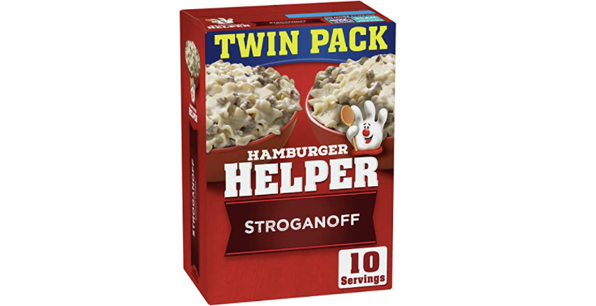 Amazon – Twin Pack of Hamburger Helper Stroganoff just .36!