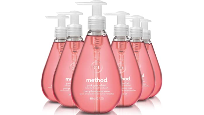 Amazon – 6-Pack Method Gel Hand Soap in Grapefruit just .75!