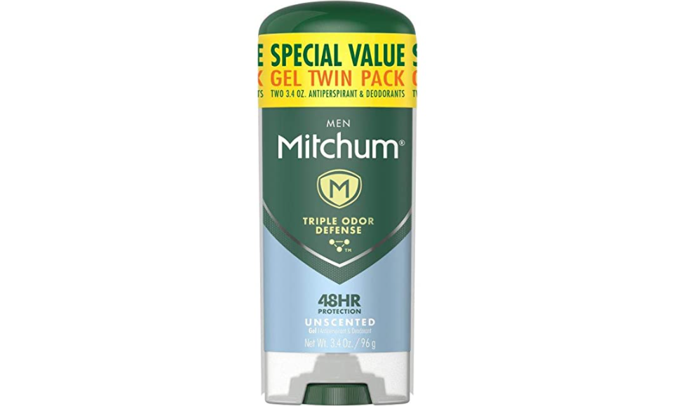 Amazon – Twin Pack Mitchum Deodorant for Men just .54!