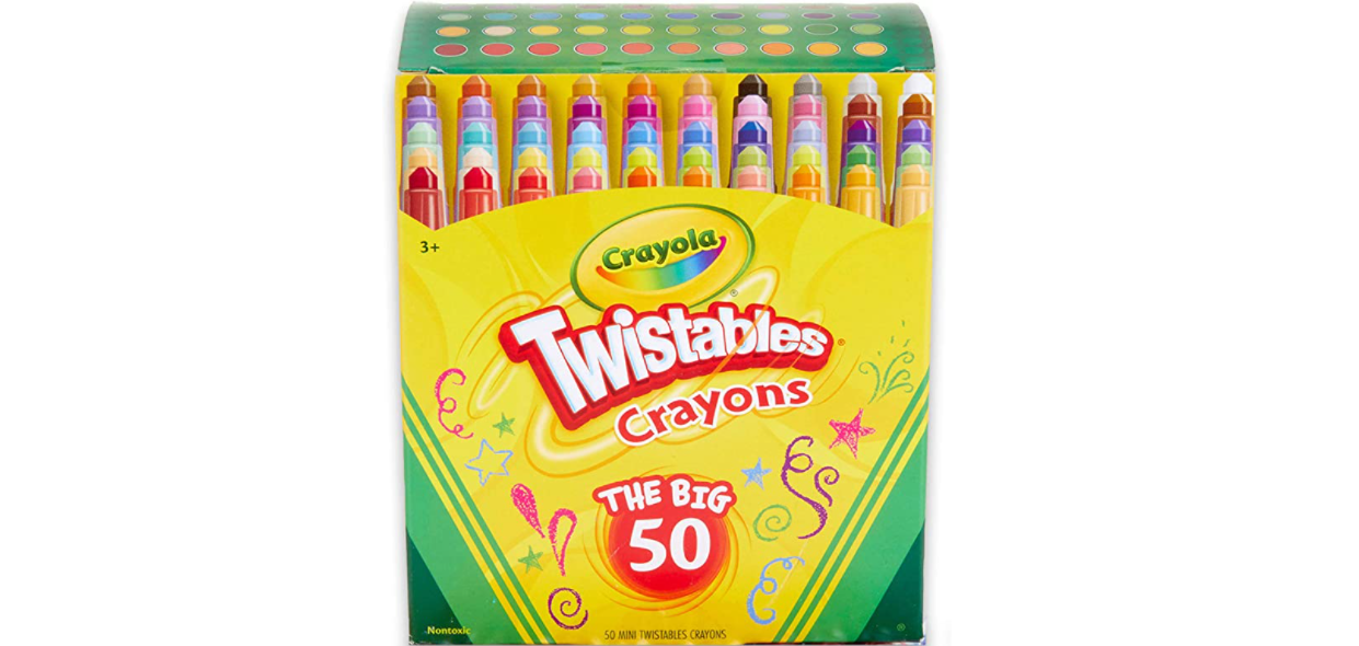 Amazon – The Big 50 Crayola Twistable Crayons just .31!