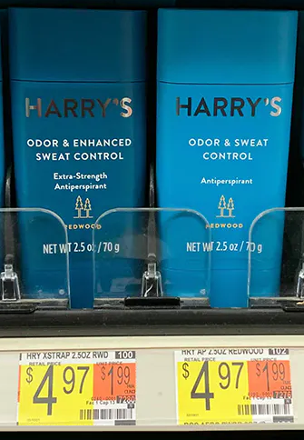 Pick up Harry’s Deodorant at Walmart!