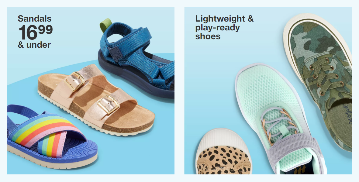 Target – Kids Sandals are .99 and Under!
