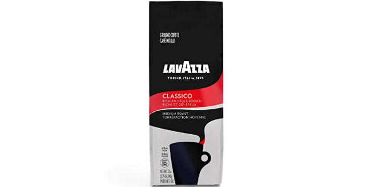 Amazon – Lavazza Classico Medium Roast Ground Coffee just .19!