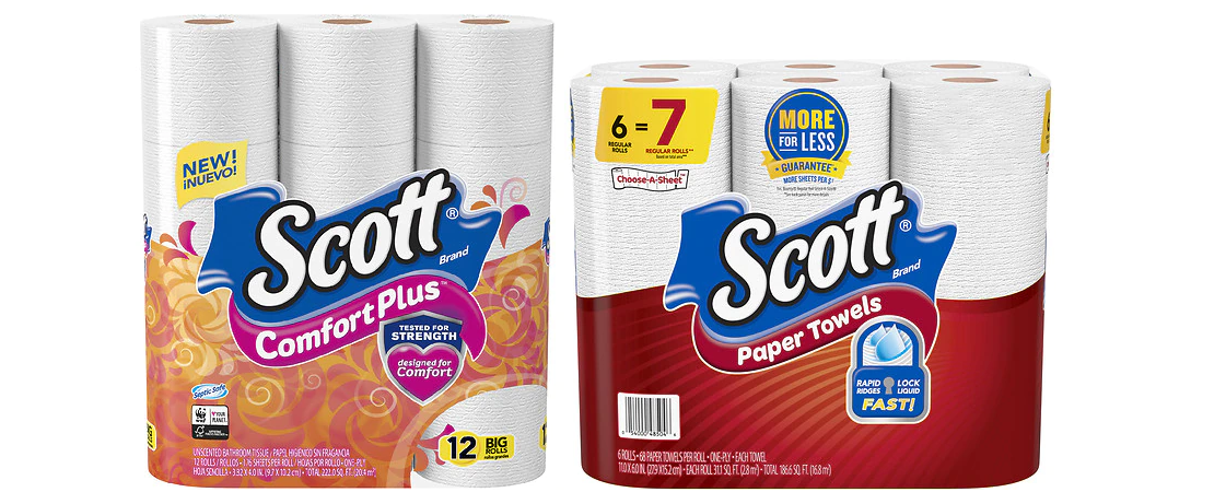 Walgreens – Scott Paper Towels or Toilet Paper just .75!