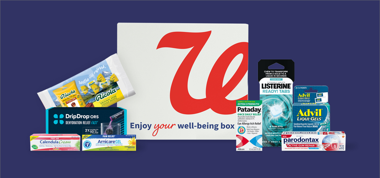 Stock up at Walgreens and Get a Free 8-Piece Health Sample Kit!