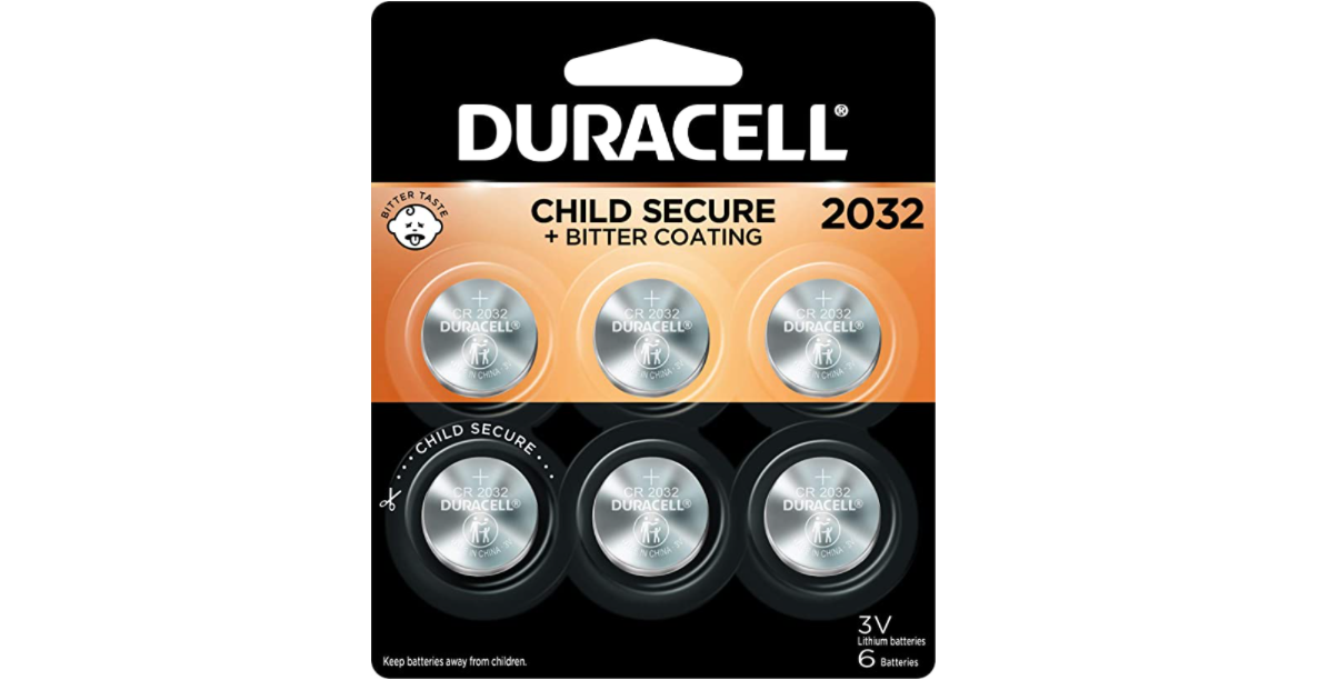 Amazon – 6-ct Duracell 2032 3V Lithium Coin Battery just .99!