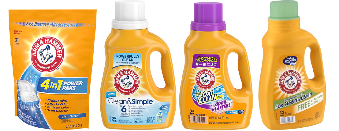 Walgreens – Arm & Hammer Detergent is 3 for .99!
