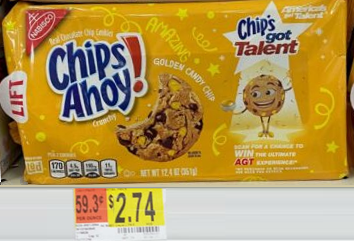 Walmart – Chips Ahoy! Golden Candy Chip Cookies just 87¢ each!