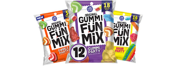 Amazon – 12-Pack Gummi Factory Fun Mix Variety Pack just .66!