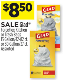 New Glad ForceFlex Coupon (+ Dollar General Deal)