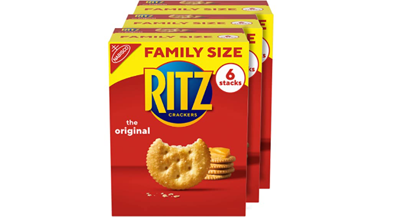 Amazon – Pack of 3 Ritz Family Size Crackers just .49!