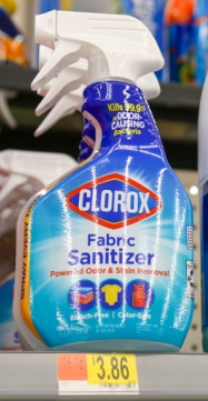Try Clorox Fabric Sanitizer with This New Coupon!
