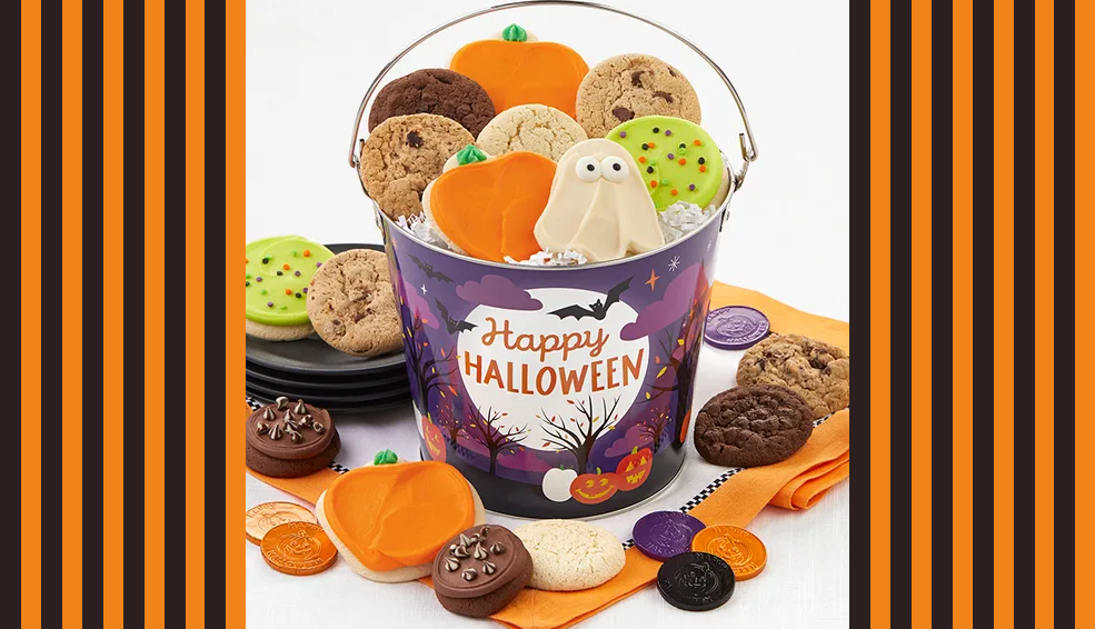 Cheryl’s Cookies Halloween Trick or Treat Pail just .99!