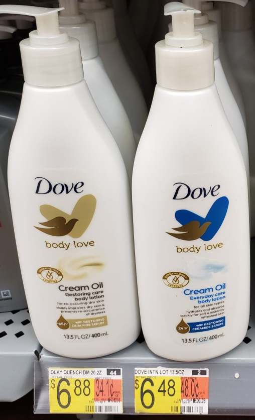 Try the New Dove Body Love Lotion with this Walmart Deal!