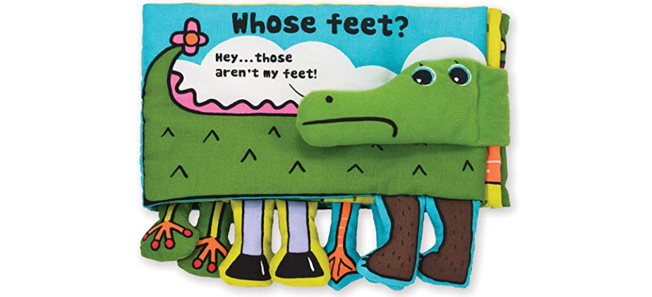 Amazon – Melissa & Doug “Whose Feet?” Soft Baby Book  for just .99