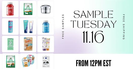 Pinch Me Samples will be released TODAY at 12 p.m. EST!
