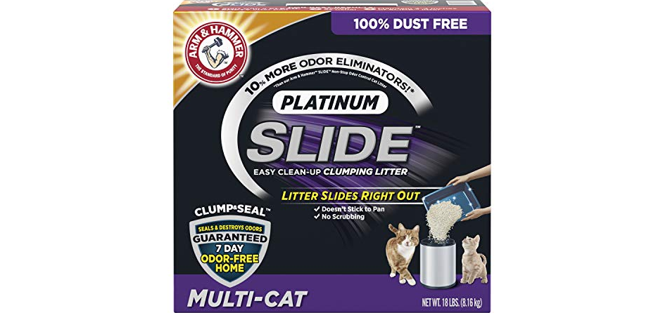 Amazon – Arm & Hammer Platinum Slide Cat Litter just .69!