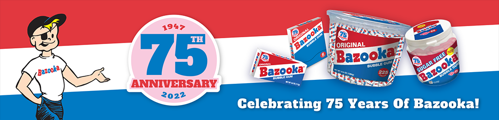 Bazooka Brands is Celebrating 75 Years!
