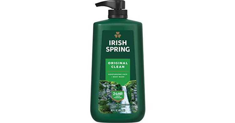 Amazon – 30-oz Irish Spring Original Clean Body Wash just .55!