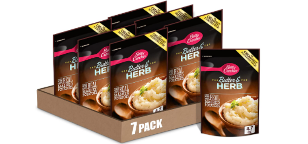 Amazon – Pack of 7 Betty Crocker Homestyle Potatoes just .65!