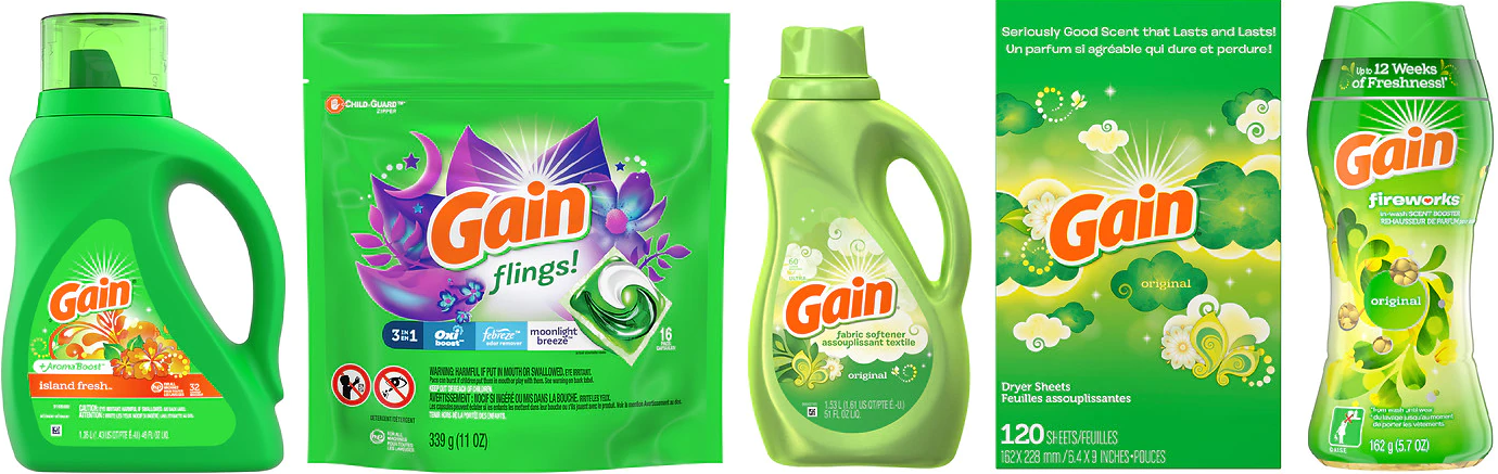 Save BIG on Gain Laundry Products at Walgreens!